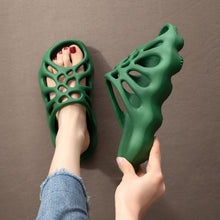 Load image into Gallery viewer, Summer Slides Breathable Cool Breach Slippers Fish Mouth Flip Flops Sandals Leightweight Shoes