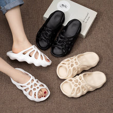 Load image into Gallery viewer, Summer Slides Breathable Cool Breach Slippers Fish Mouth Flip Flops Sandals Leightweight Shoes