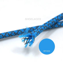 Load image into Gallery viewer, 1Pair Fluorescent Sneaker Shoestrings Sport Shoelaces Reflective Round Rope Shoes Lace Light Shoelace Shoe Accessories 100/120cm