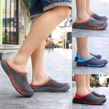Load image into Gallery viewer, Unisex Summer Hollow Slippers Fashion Outdoor Breathable Couple Beach Sandal