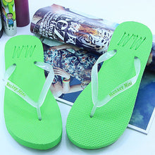 Load image into Gallery viewer, Couple Summer Flip Flops Slippers Beach Slipper Cool Zapatos Hombre Plus Size
