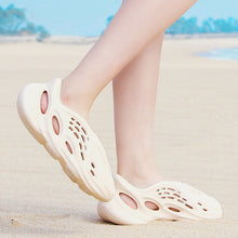 Load image into Gallery viewer, Summer Sandals Holes Sandals Hollow Breathable Flip Flops Outdoor Beach Slippers Roman Shoes