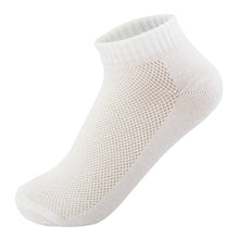 Load image into Gallery viewer, 20Pcs=10Pair Breathable Men's Socks Short Ankle Socks Men Solid Mesh High Quality