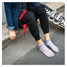 Load image into Gallery viewer, 20Pcs=10Pair Breathable Men's Socks Short Ankle Socks Men Solid Mesh High Quality