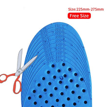 Load image into Gallery viewer, Height Increase Elevator Insole Cushion Lift Adjustable Size 3CM 5CM 6.5CM Shoe Insole High Quality PVC Insert
