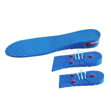Load image into Gallery viewer, Height Increase Elevator Insole Cushion Lift Adjustable Size 3CM 5CM 6.5CM Shoe Insole High Quality PVC Insert