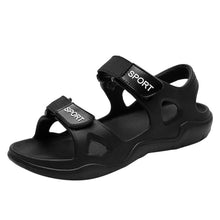 Load image into Gallery viewer, Beach Slippers Solid Hook Hollow Out Casual Breathable Flats Sandals Shoes Flat