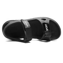 Load image into Gallery viewer, Beach Slippers Solid Hook Hollow Out Casual Breathable Flats Sandals Shoes Flat