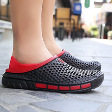Load image into Gallery viewer, Unisex Summer Hollow Slippers Fashion Outdoor Breathable Couple Beach Sandal