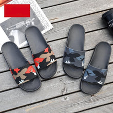 Load image into Gallery viewer, Slippers Camo Casual Slides Men Shoes Non-slip Beach Summer Sandals
