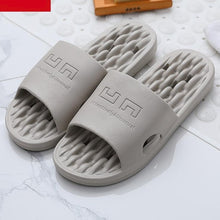 Load image into Gallery viewer, Summer Bathroom Non-slip Quick-drying Soft Hollow Bottom Sandals Women Men Slides Massage