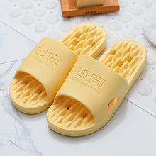 Load image into Gallery viewer, Summer Bathroom Non-slip Quick-drying Soft Hollow Bottom Sandals Women Men Slides Massage