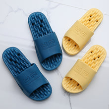Load image into Gallery viewer, Summer Bathroom Non-slip Quick-drying Soft Hollow Bottom Sandals Women Men Slides Massage