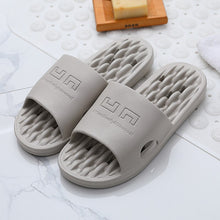 Load image into Gallery viewer, Summer Bathroom Non-slip Quick-drying Soft Hollow Bottom Sandals Women Men Slides Massage