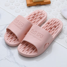 Load image into Gallery viewer, Summer Bathroom Non-slip Quick-drying Soft Hollow Bottom Sandals Women Men Slides Massage