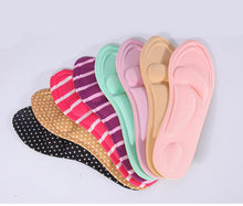Load image into Gallery viewer, Arch Support Orthotic Feet Care Massage High Heels 3D Sponge Anti Pain Shoe Insoles Cushions