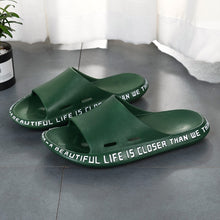 Load image into Gallery viewer, Casual Slides Non-slip Design Soft Bathroom Shoes Breathable Beach Flip Flops