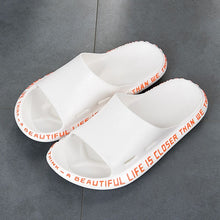 Load image into Gallery viewer, Casual Slides Non-slip Design Soft Bathroom Shoes Breathable Beach Flip Flops