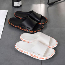 Load image into Gallery viewer, Casual Slides Non-slip Design Soft Bathroom Shoes Breathable Beach Flip Flops