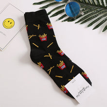 Load image into Gallery viewer, Funny Combed Cotton Dress Casual Crew Wedding Socks Colorful Novelty Skateboard Socks