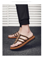 Load image into Gallery viewer, Slippers Gladiator Non-slip Outdoor Beach Shoes Slides Popular Flip Flops