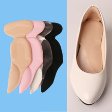 Load image into Gallery viewer, Leyou T Shape Shoe Cushion Silicon Heel Grips Pads Gel Arch Support Insoles for Flat Foot Half Insole Self-adhesive Insert Pad