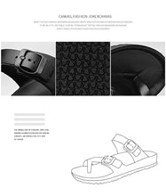 Load image into Gallery viewer, Slippers Non-slip Outdoor Beach Flip Flops Summer Slides Causal Shoes Black Sandal Plus Size