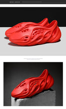 Load image into Gallery viewer, Summer Sandals Holes Sandals Hollow Breathable Flip Flops Outdoor Beach Slippers Roman Shoes