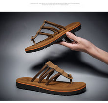 Load image into Gallery viewer, Slippers Gladiator Non-slip Outdoor Beach Shoes Slides Popular Flip Flops