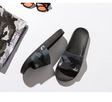 Load image into Gallery viewer, Slippers Camo Casual Slides Men Shoes Non-slip Beach Summer Sandals