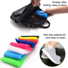 Load image into Gallery viewer, Waterproof Shoe Covers for Cycling Reusable Silicone Latex Shoes Elastic Shoe Covers To Protect Shoes Accessories Dust Covers