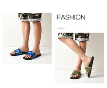 Load image into Gallery viewer, Slippers Camo Casual Slides Men Shoes Non-slip Beach Summer Sandals