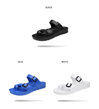 Load image into Gallery viewer, Slippers Non-slip Outdoor Beach Flip Flops Summer Slides Causal Shoes Black Sandal Plus Size