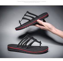 Load image into Gallery viewer, Slippers Gladiator Non-slip Outdoor Beach Shoes Slides Popular Flip Flops