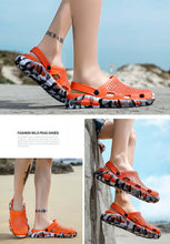 Load image into Gallery viewer, Summer Hole Shoes Breathable Casual Outdoor Non-Slip Beach Slipper light walking