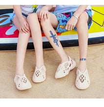 Load image into Gallery viewer, Summer Sandals Holes Sandals Hollow Breathable Flip Flops Outdoor Beach Slippers Roman Shoes
