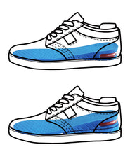 Load image into Gallery viewer, Height Increase Elevator Insole Cushion Lift Adjustable Size 3CM 5CM 6.5CM Shoe Insole High Quality PVC Insert