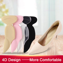 Load image into Gallery viewer, Leyou T Shape Shoe Cushion Silicon Heel Grips Pads Gel Arch Support Insoles for Flat Foot Half Insole Self-adhesive Insert Pad