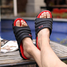 Load image into Gallery viewer, Slippers Gentleman Casual Massage Healthcare Clothes Non-slip Beach Slippers