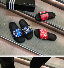 Load image into Gallery viewer, Non-slip Casual Shoes Youth Adult Leather Flat Sandals Outdoor PVC Beach Slides