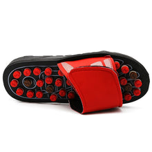 Load image into Gallery viewer, Acupoint Massage Slippers Feet Acupressure Therapy Medical Rotating Foot