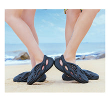 Load image into Gallery viewer, Summer Sandals Holes Sandals Hollow Breathable Flip Flops Outdoor Beach Slippers Roman Shoes