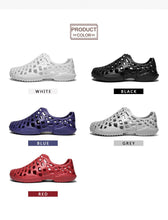 Load image into Gallery viewer, Summer Shoes Sandals Hollow Breathable Flip Flops Croc Outdoor Beach Slippers