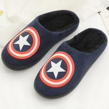 Load image into Gallery viewer, home plush slippers schinelo masculino House slippers Lovers men adult slipper man winter shoes