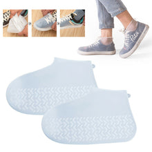Load image into Gallery viewer, Waterproof Shoe Covers Cycling Rain Reusable Overshoes Silicone Latex Elastic Shoe Covers Protect Shoes Accessories Dust Covers