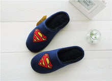 Load image into Gallery viewer, home plush slippers schinelo masculino House slippers Lovers men adult slipper man winter shoes