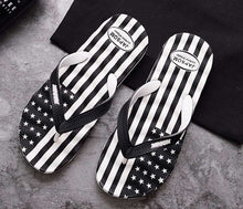 Load image into Gallery viewer, Flip Flops Slipper Summer Antiskid National Flag Print Foot Thicken Bathroom Beach Sandals