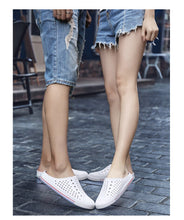 Load image into Gallery viewer, Sandals Hole Shoes Crocks Shoes Rubber Clogs Croc Summer Beach Slippers