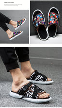 Load image into Gallery viewer, Outdoor Walking Slides Luxury Trendy Mens Beach Shoes Large Size Designer Slippers