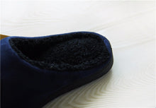 Load image into Gallery viewer, home plush slippers schinelo masculino House slippers Lovers men adult slipper man winter shoes